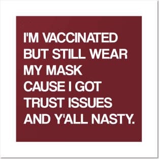 Vaxxed & Masked Posters and Art